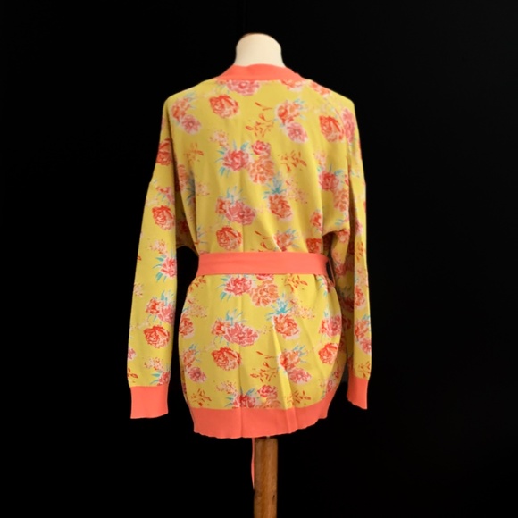 Aldo Martins | Marguerite Yellow Floral Cardigan Sweater | NWT - Picture 7 of 9